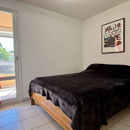 Cosy A 100m De La Avec Piscine, Parking Prive Et Loggia Vitree - Fr-1-225-706 Apartment Argeles-sur-Mer